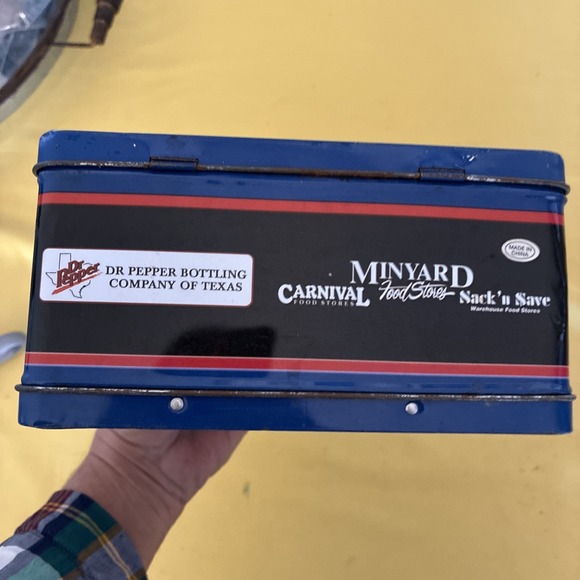 Vtg texas ranger juan gonzalez lunch box Dr Pepper - Picture 10 of 12